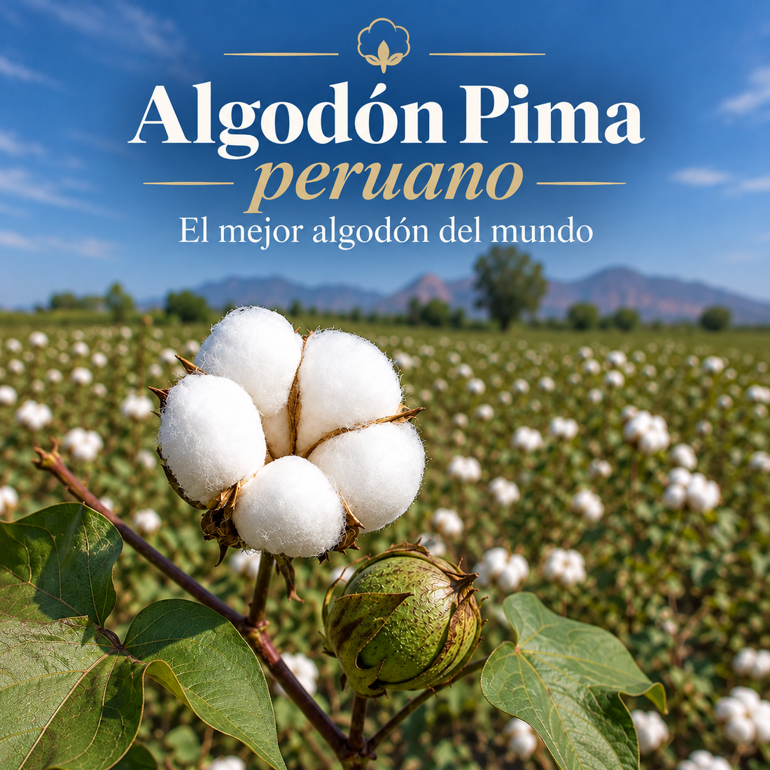 El algodón pima peruano, la fibra de Piura
