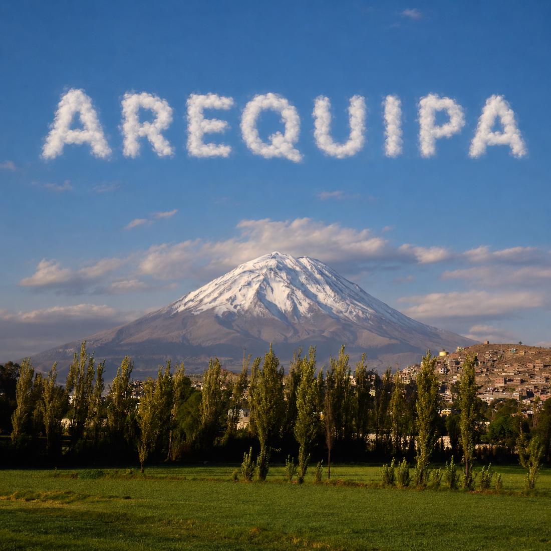 Arequipa, la ciudad que salió de un volcán