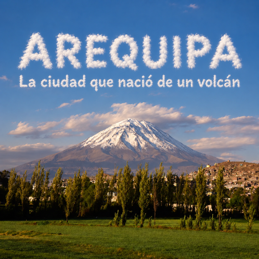 Arequipa, la ciudad que salió de un volcán