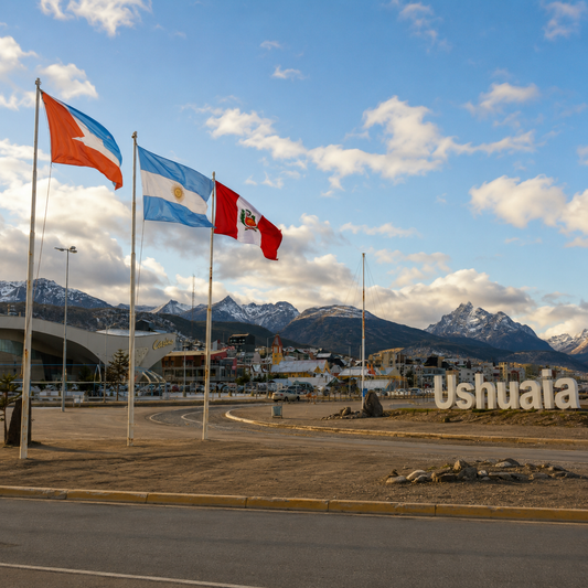 ¿Por qué hay una bandera de Perú en Ushuaia?