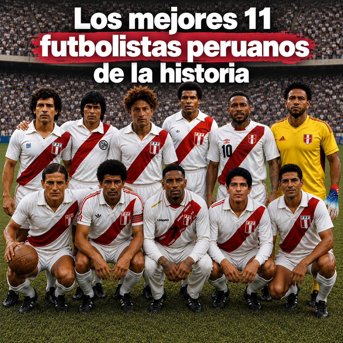 Los 11 futbolistas peruanos más importantes de la historia